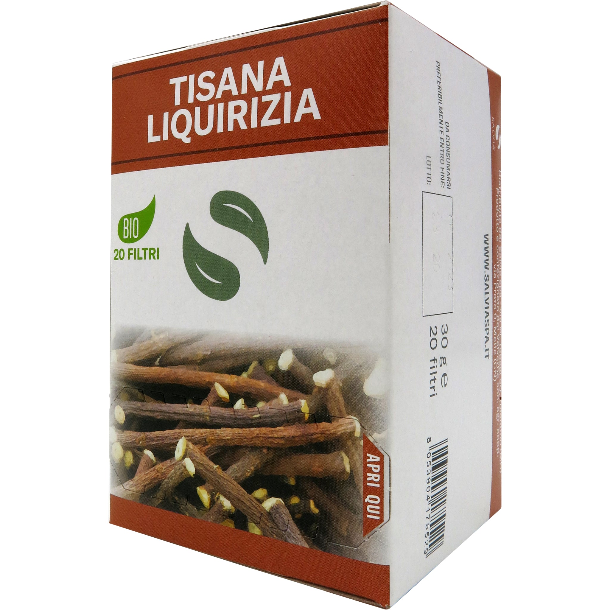 Tisana Liquirizia BIO in filtri