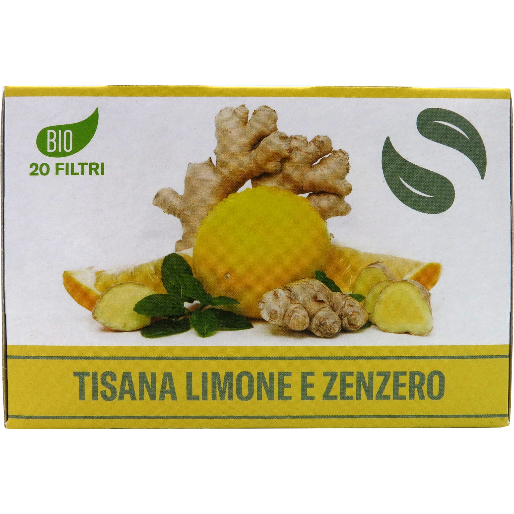 Tisana Limone e Zenzero BIO in filtri