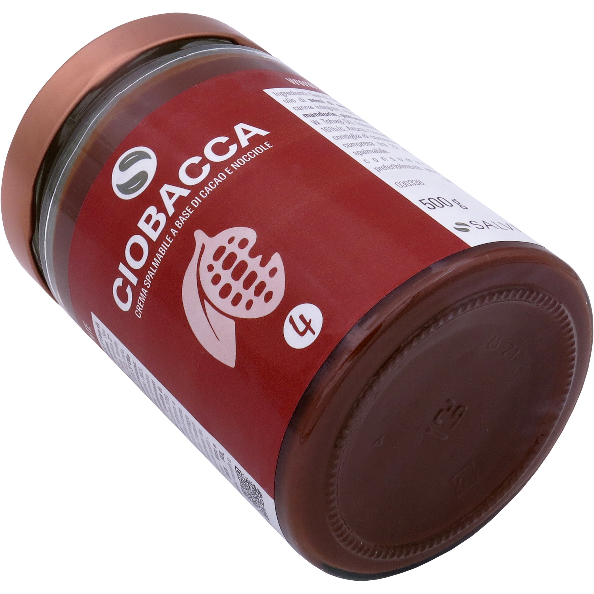 Ciobacca - Crema spalmabile a base di cacao e nocciole