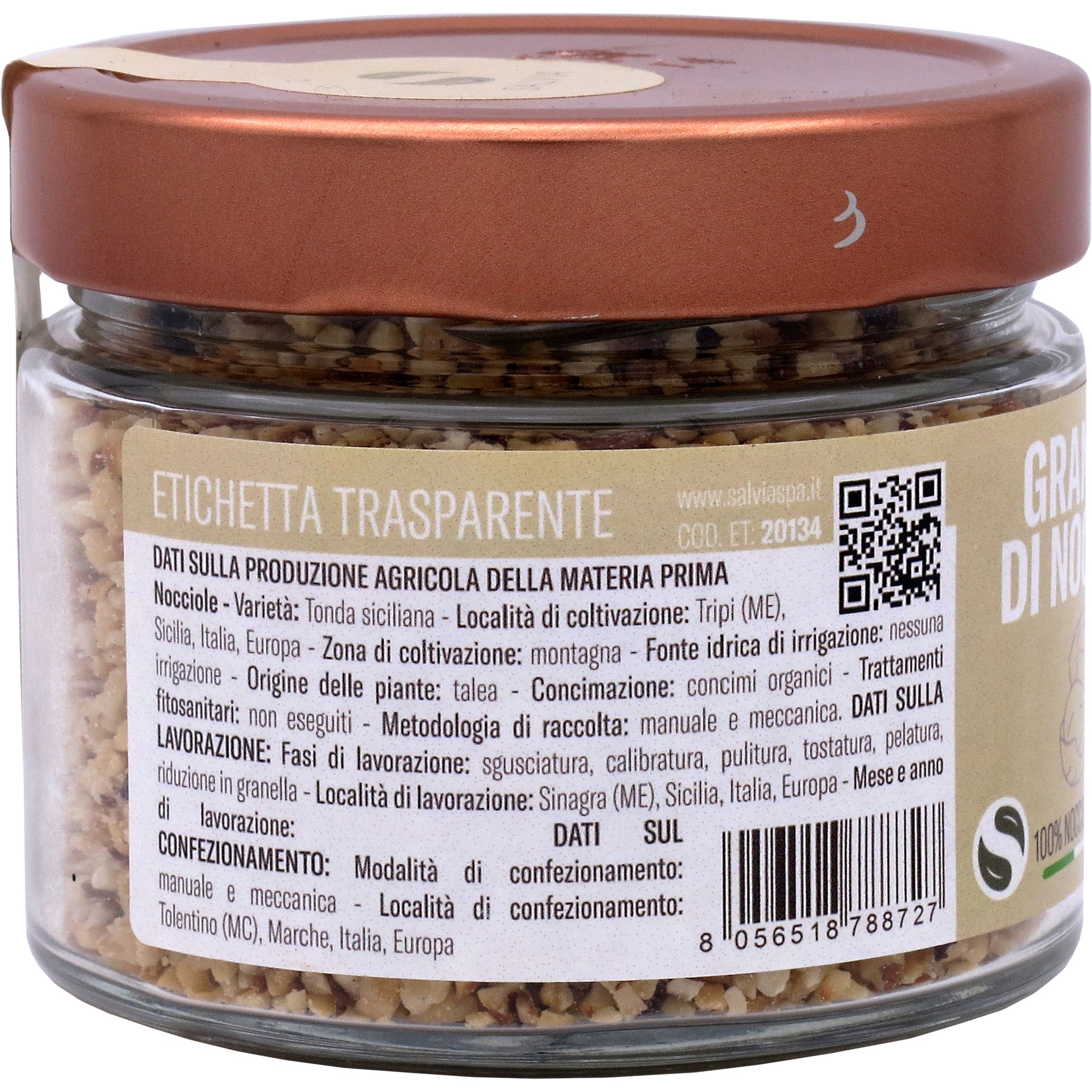 Granella di nocciole BIO
