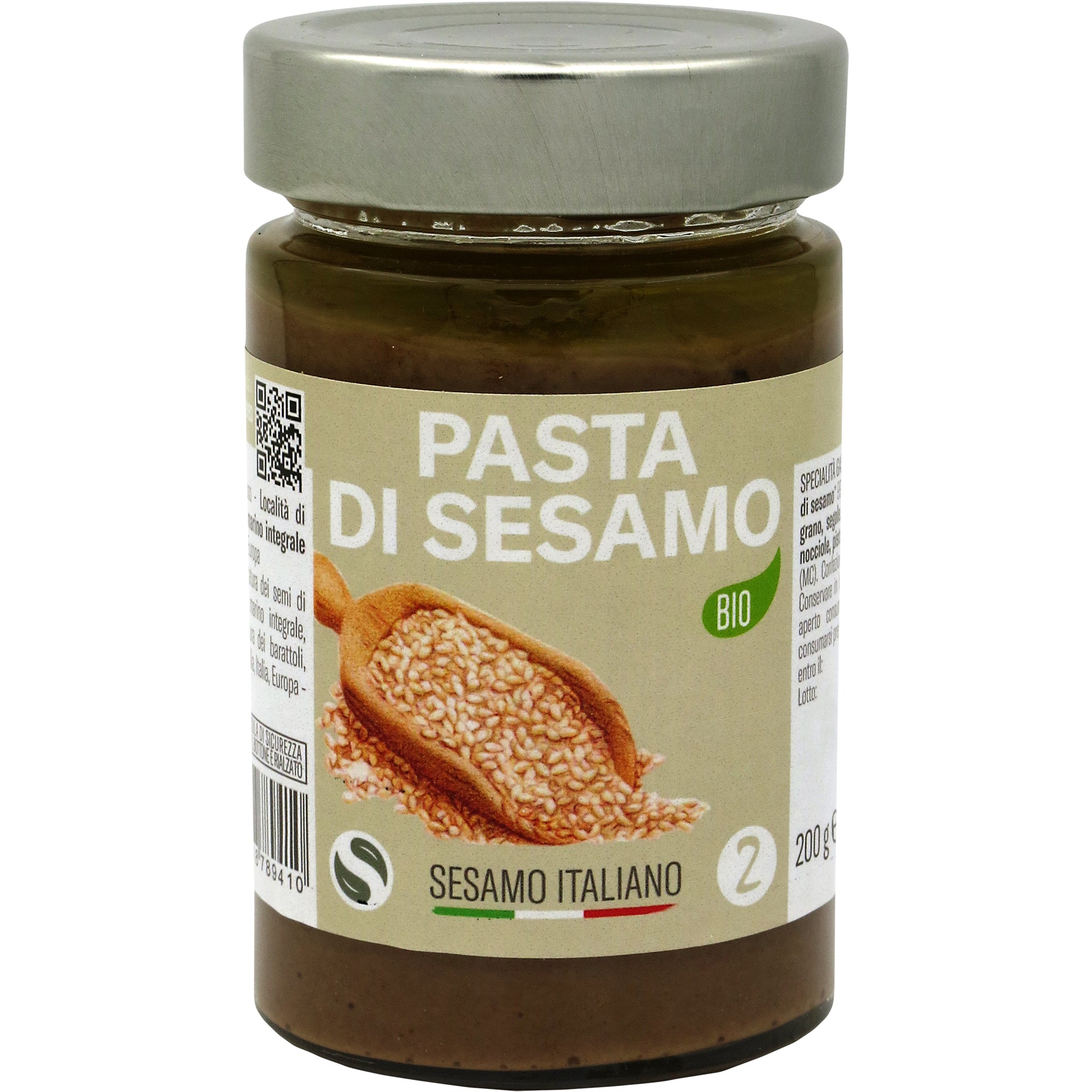 Pasta di semi di sesamo italiani BIO