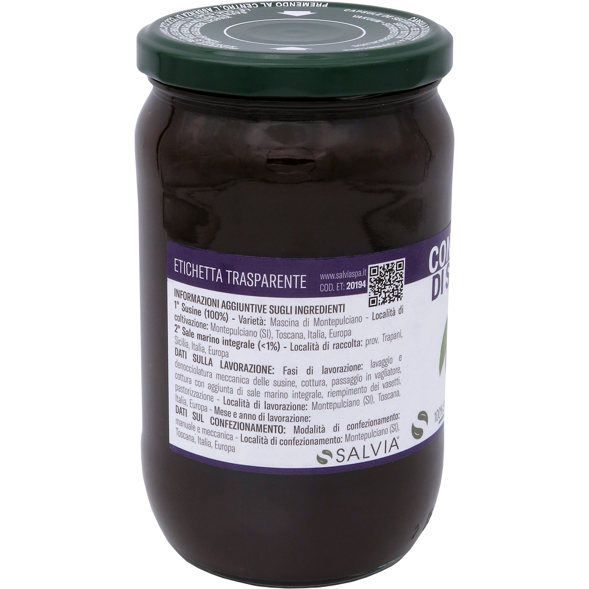 Conserva di susine BIO