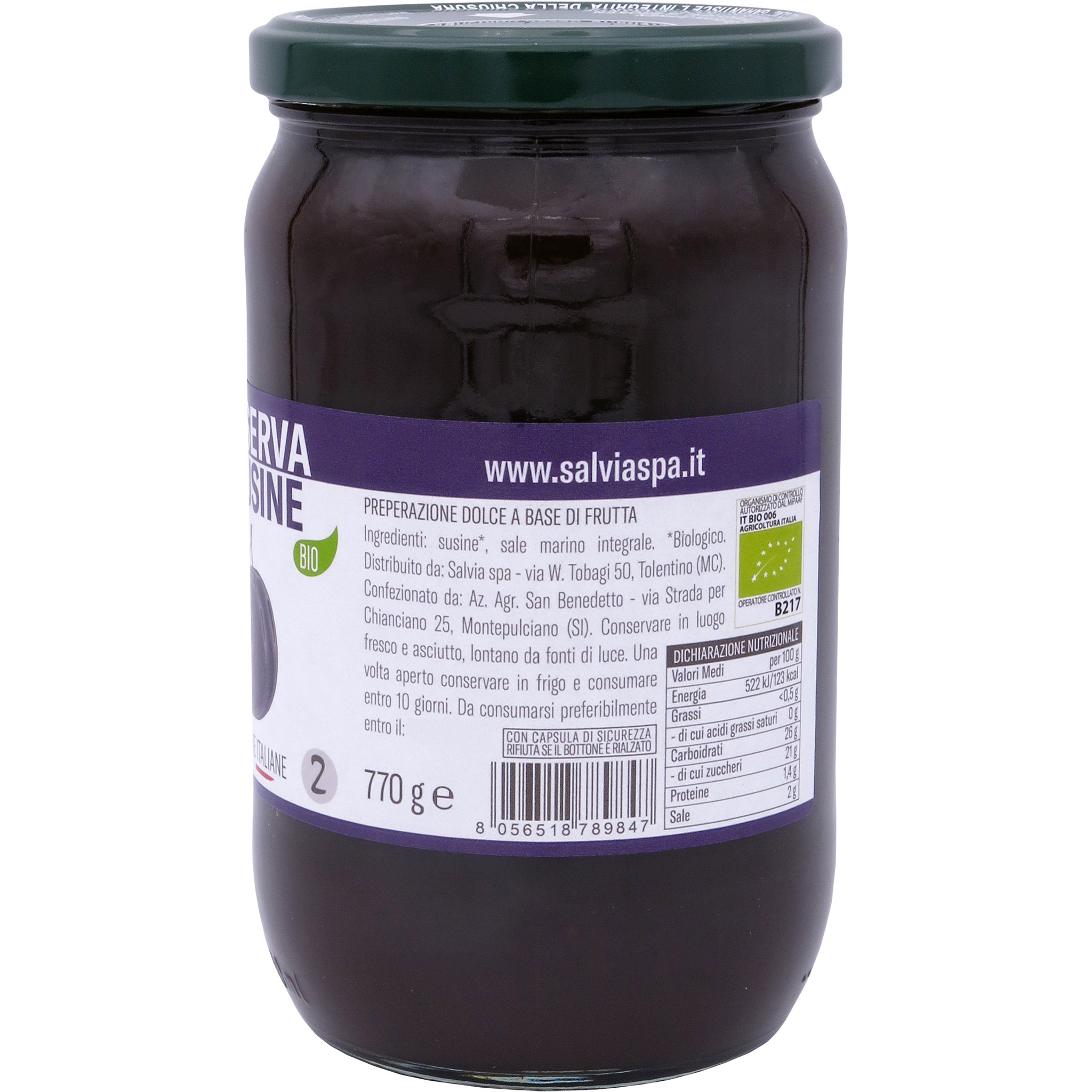Conserva di susine BIO