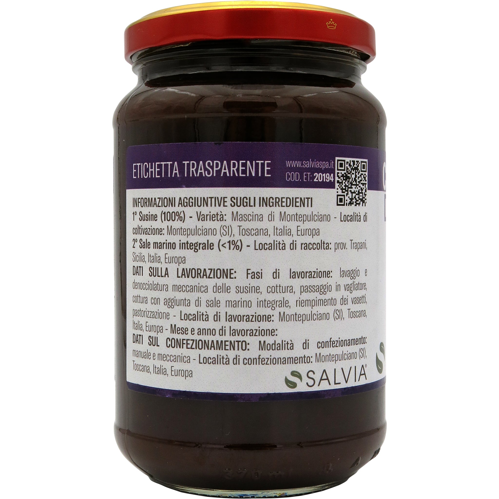 Conserva di susine BIO
