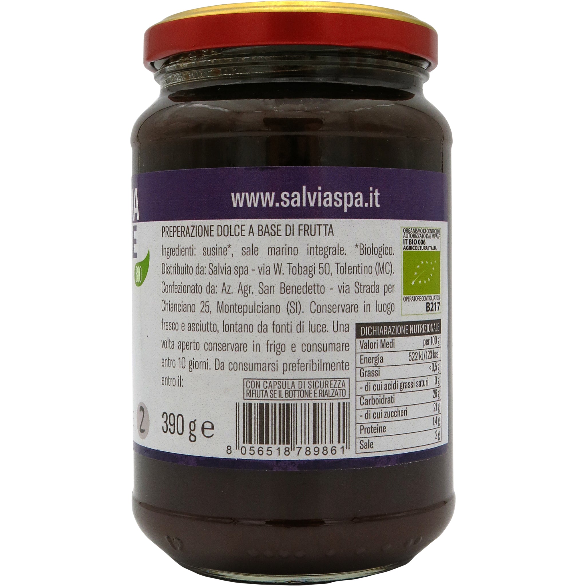 Conserva di susine BIO
